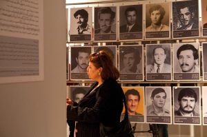 Detalle de la exposición 'Missing'.