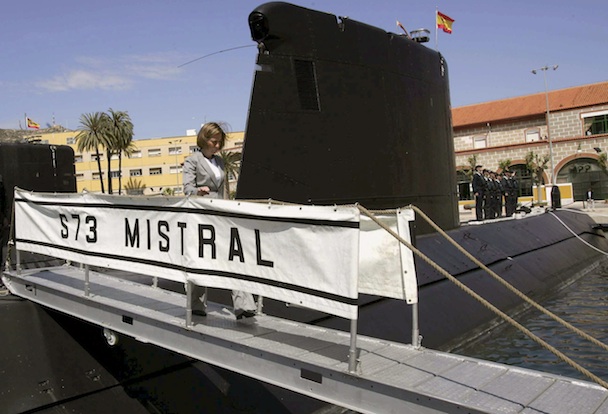 Chacón-submarino 'Mistral' (blg LD)