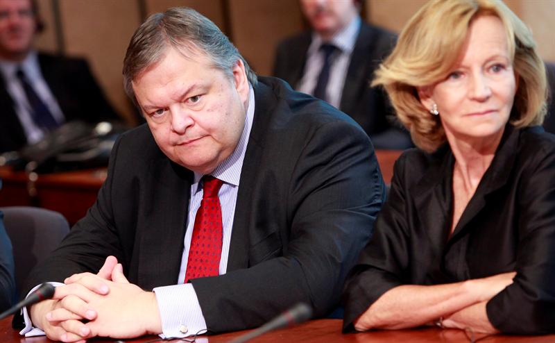 Elena Salgado y Evangelos Venizelos