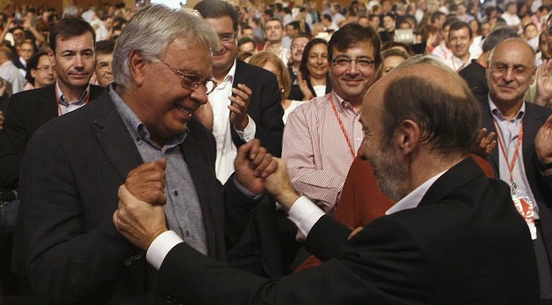 Felipe González y Rubalcaba (Conferencia Política)