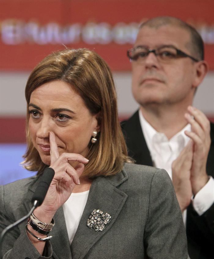 Carmen Chacón (noche electoral 20-N)