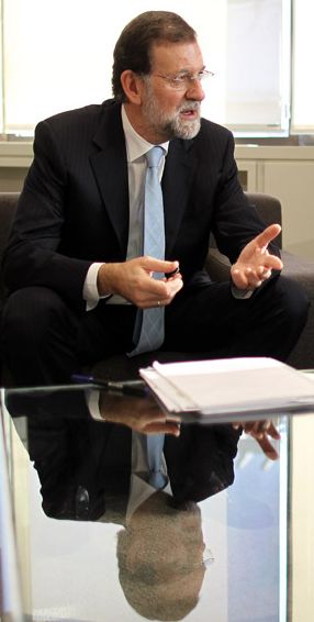 MARIANO RAJOY REUNIDO CON IGNACIO FERNANDEZ TOXO