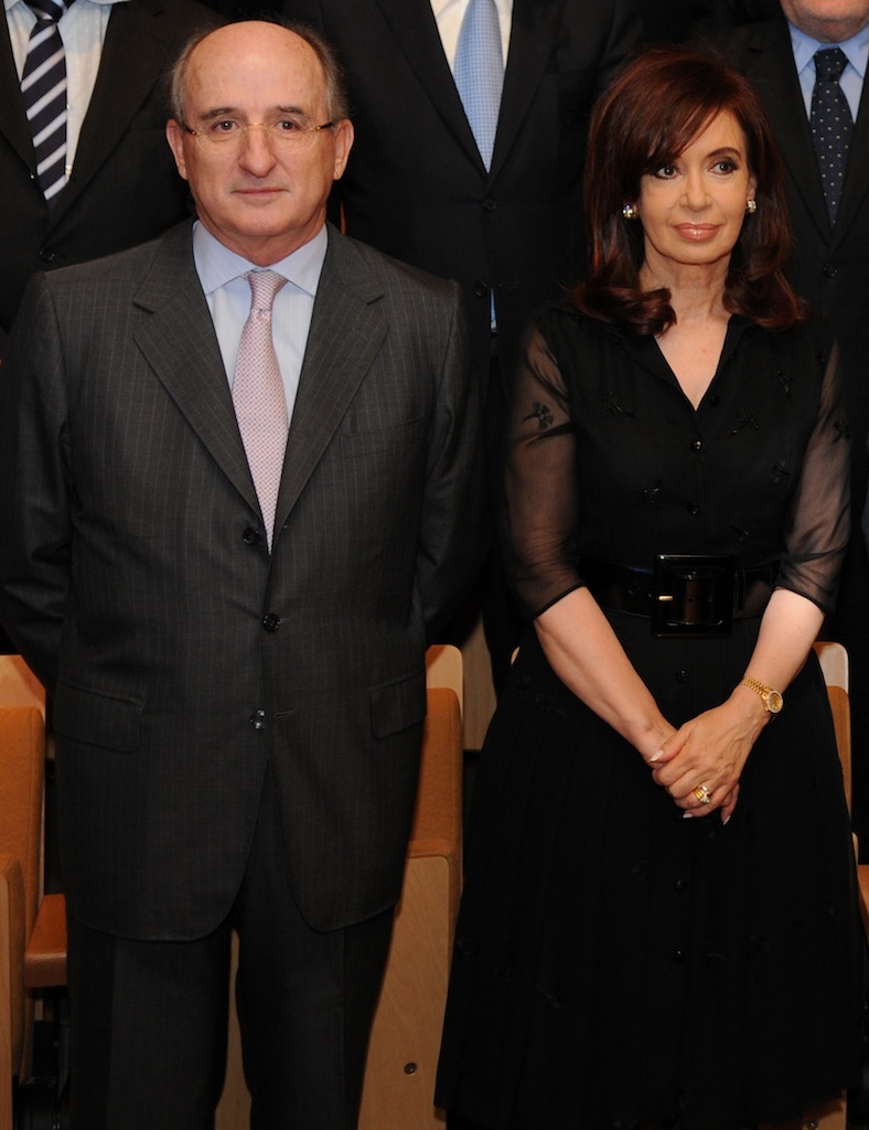 Antonio Brufau y Cristina Fernández