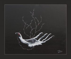 La Herida. Obra original de Juan Salvador Vilches. /