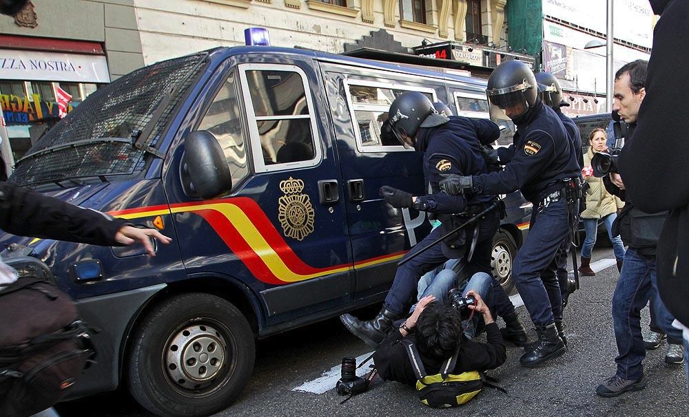 Agresión a fotógrafo