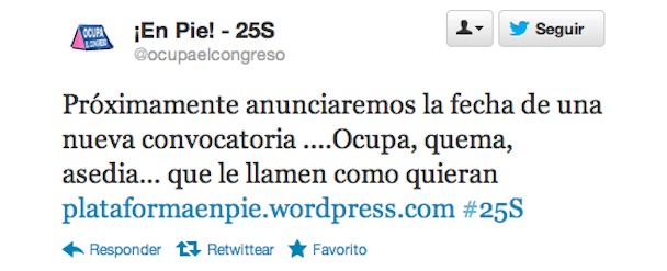 Tuit ¡En Pie! 25S Tuit ¡En Pie! 25S
