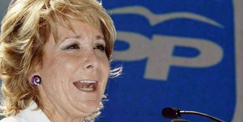 La presidenta del Partido Popular de Madrid, Esperanza Aguirre, en una imagen de archivo. / Efe