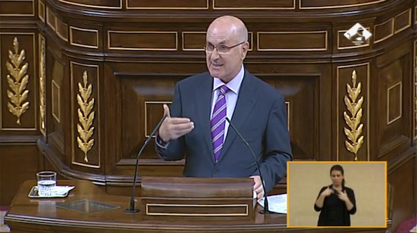 El portavoz de CiU, Josep Antoni Durán i Lleida.