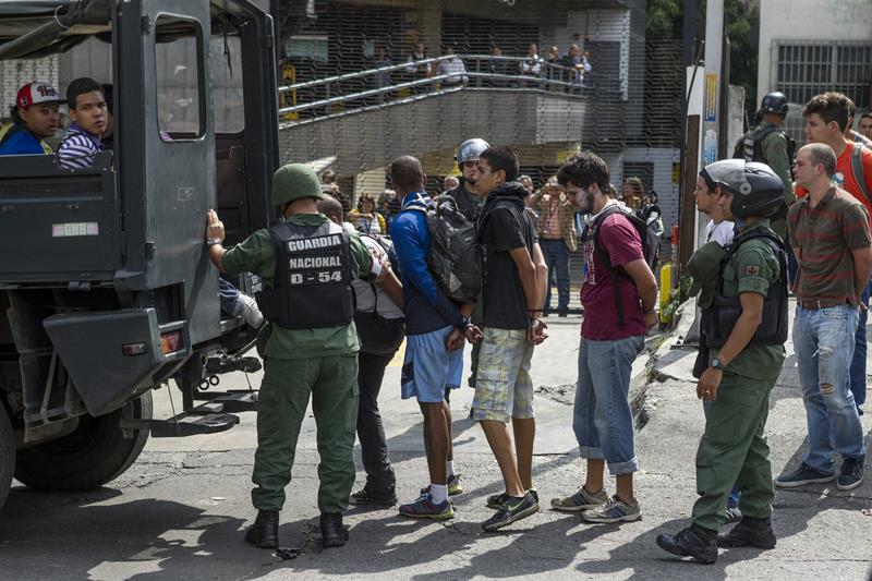 manifestantes_detenidos_Venezuela
