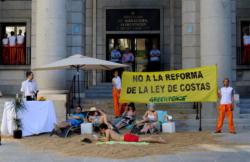 Protesta_Greenpeace_Ley_Costas