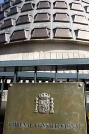 Fachada del Tribunal Constitucional. / Efe