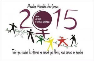 Logo de la Caravana ./ Marcha Mundial de Mujeres