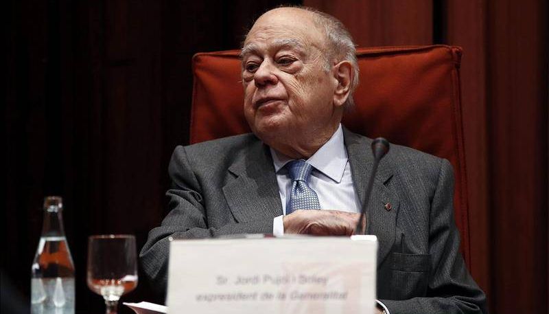 Jordi Pujo, el pasado martes, durante su comparecencia ante la comisión de investigación del Parlamento de Cataluña. / Efe