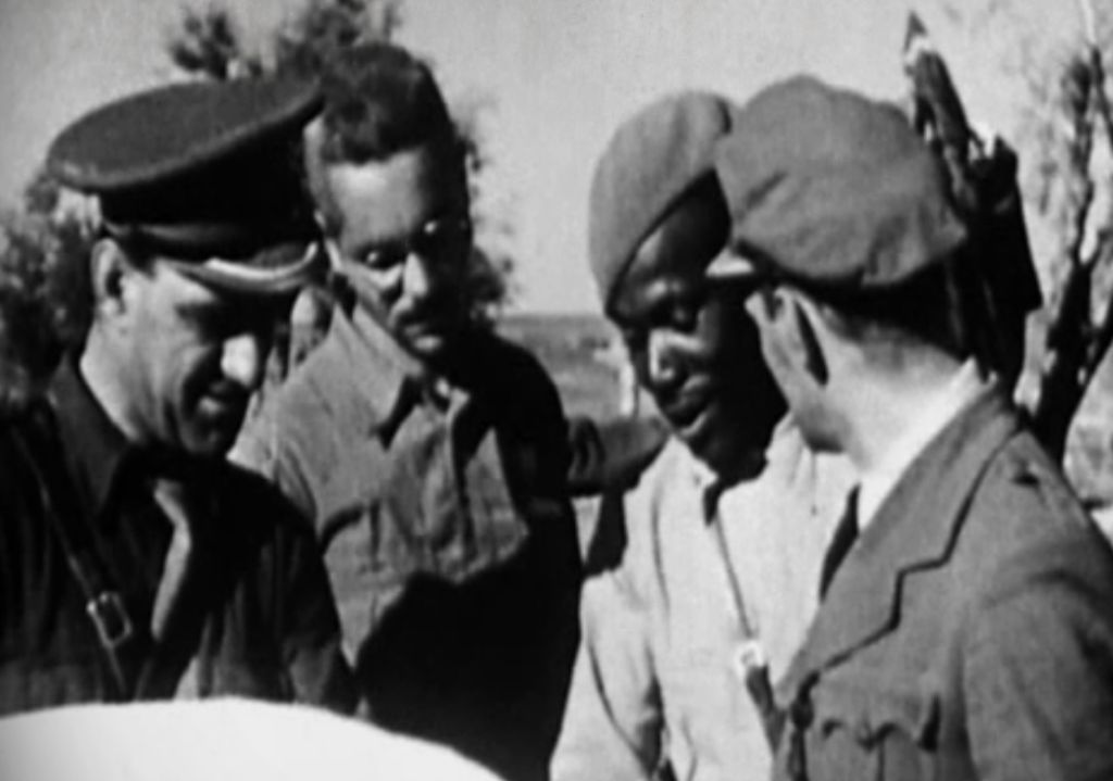 Oliver Law, en una imagen tomada durante la Guerra Civil.