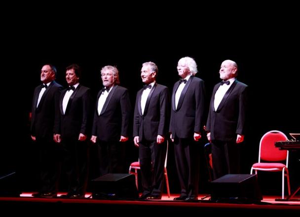 Les Luthiers en el Barclaycard Center de Madrid. Foto: Víctor Lerena (Efe)