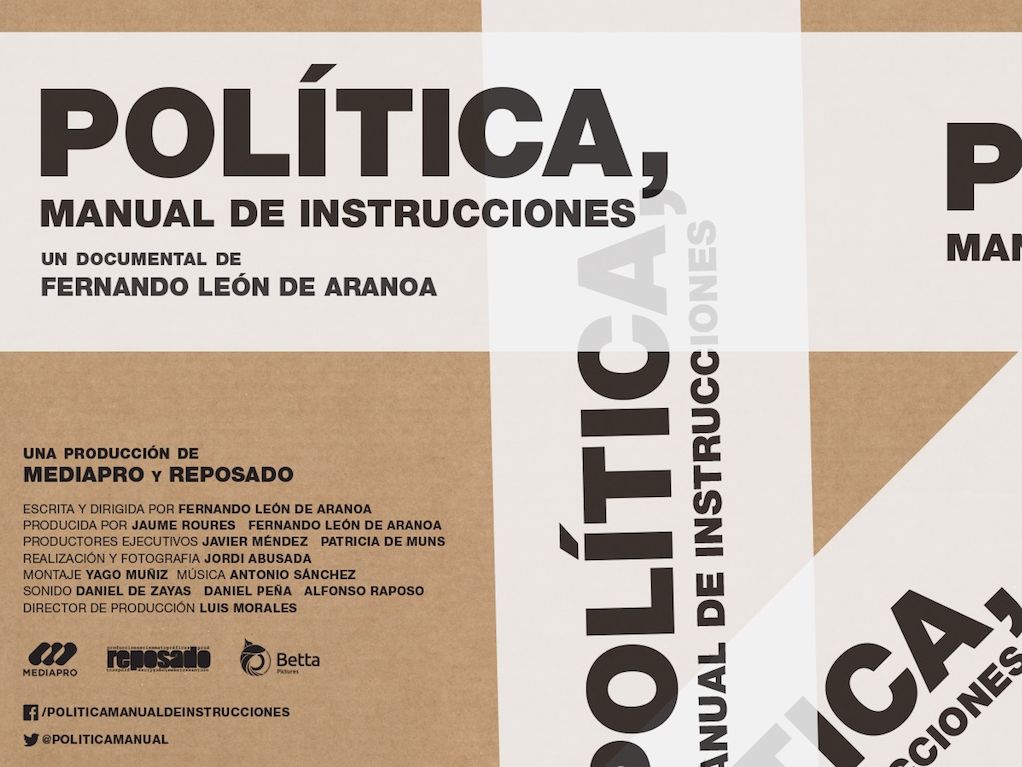 Cartel del documental de Fernando León de Aranoa sobre Podemos. / Mediapro