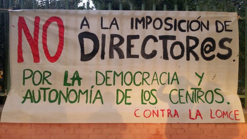 cartel directores a dedo