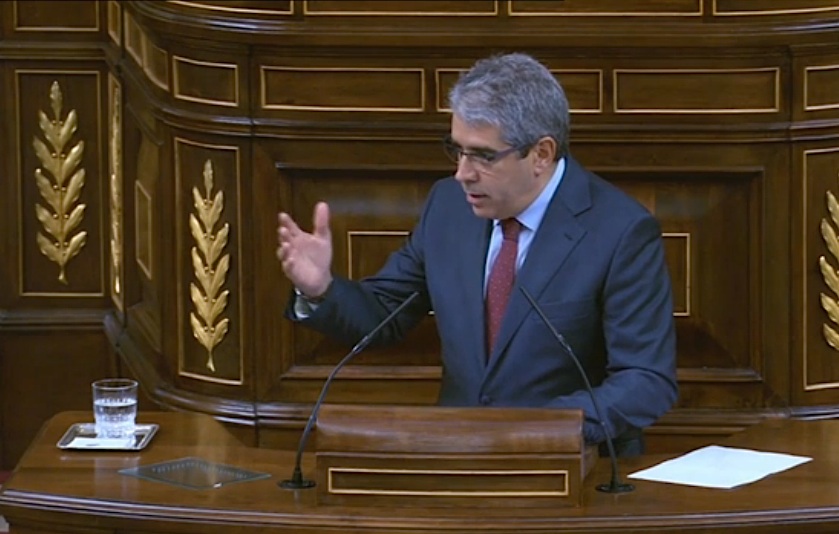 Francesc Homs (PDC). Debate de investidura.