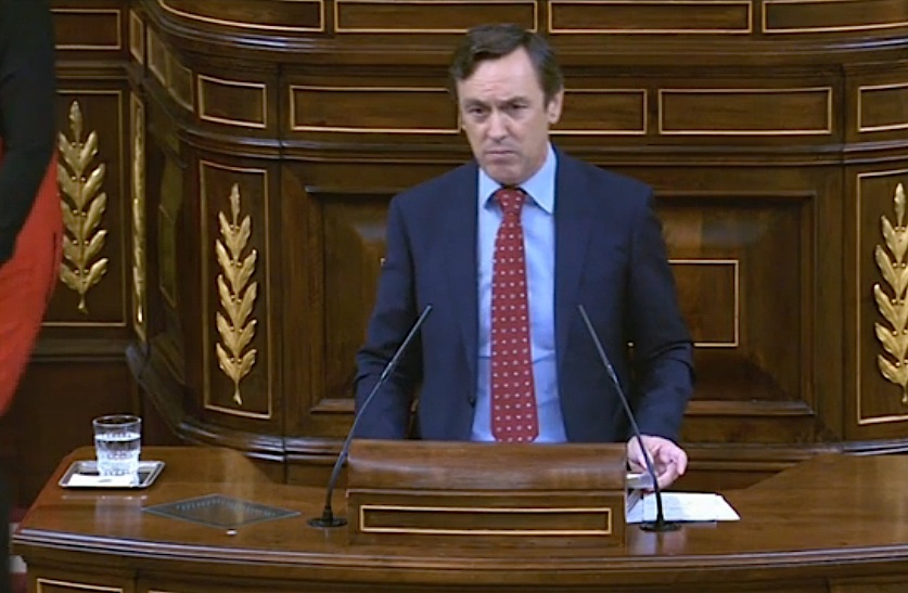 Rafael Hernando (PP). Debate de investidura