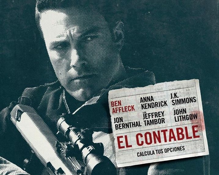 Cartel de la película 'El contable'. / Warner Bros Pictures Spain