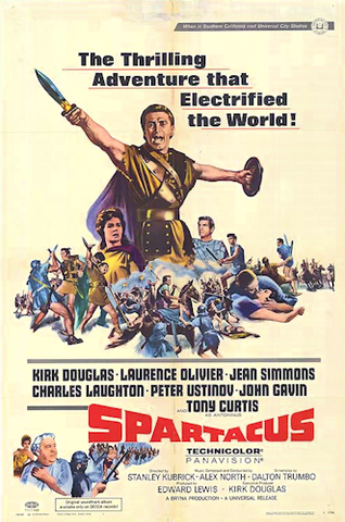 Cartel de la película 'Espartaco'. / Wikipedia