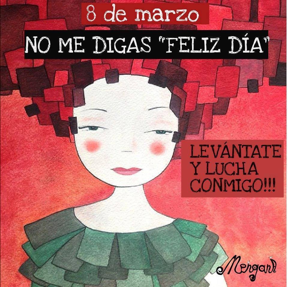Cartel del Día Internacional de la Mujer.