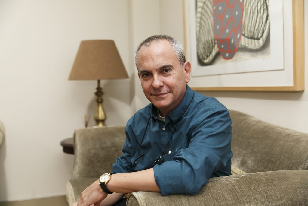 Pablo D'Ors, autor de la novela 'Entusiasmo', que él mismo considera que es su obra más conseguida