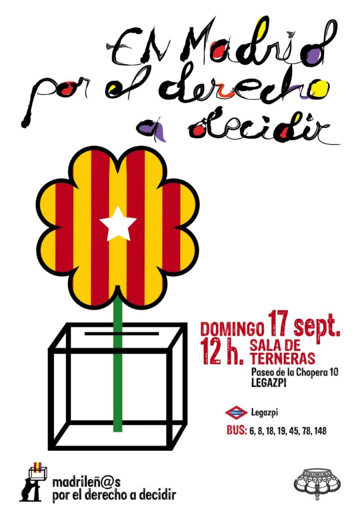 Cartel anunciador del acto prohibido