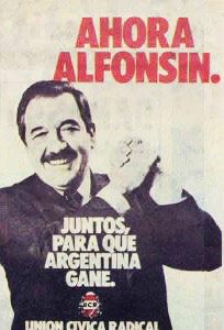'Ahora, Alfonsín'