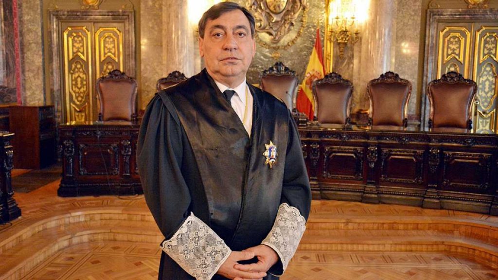El magistrado del Tribunal Supremo Julián Sánchez Melgar, elegido para dirigir la Fiscalía General del Estado