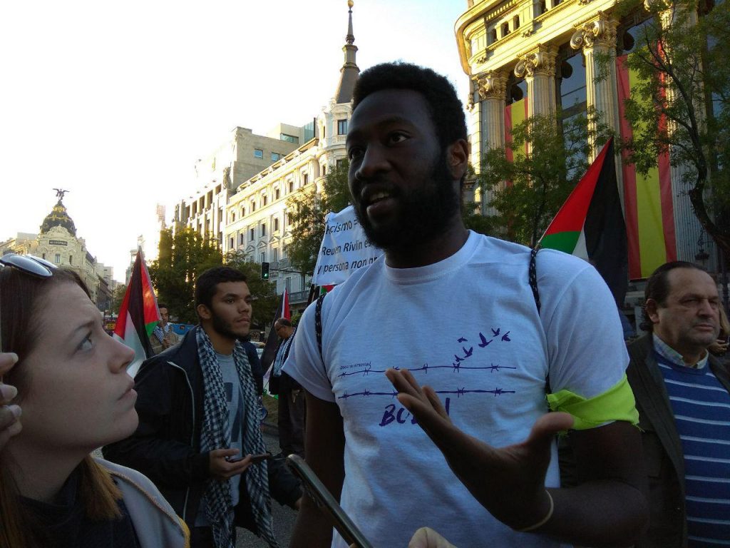 Moha Gerehou, presidente de SOS Racismo Madrid.