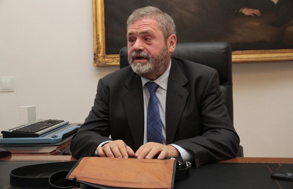 El abogado Miguel Durán en su despacho en el bufete Durán & Durán Asociados