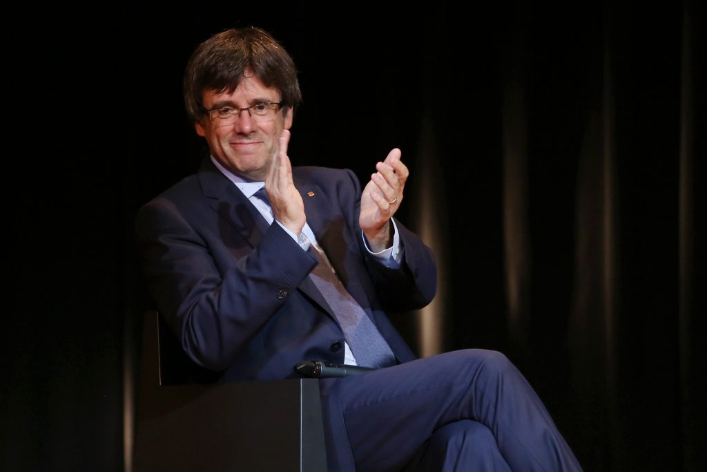 El expresident de la Generalitat Carles Puigdemont