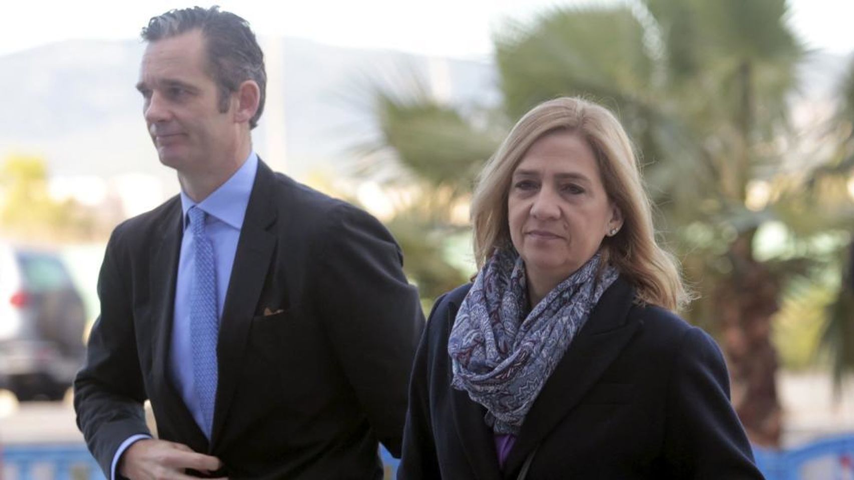 Iñaki Urdangarin y Cristina de Borbón en una imagen de archivo.