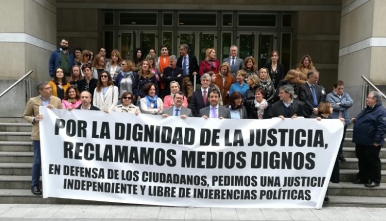 Jueces y juezas en los paros