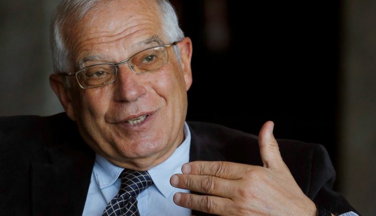 El expresidente del Parlamento Europeo (PE) y exministro español de Obras Públicas, Josep Borrell, que será ministro de Asuntos Exteriores en el nuevo Gobierno de España presidido por Pedro Sánchez.