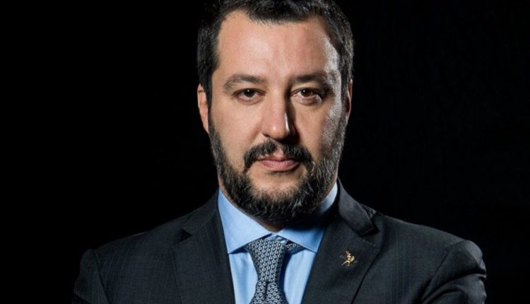 Ministro del Interior y líder de la Liga Norte, Matteo Salvini.