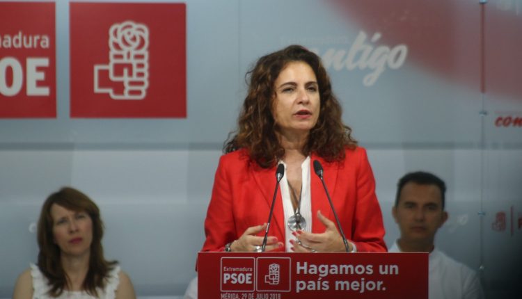 La ministra de Hacienda, María Jesús Montero
