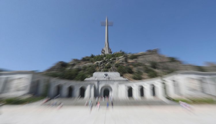 Vista monumento del Valle de los Caídos.