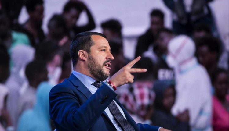 El ministro de Interior de Italia, Matteo Salvini. fascismo