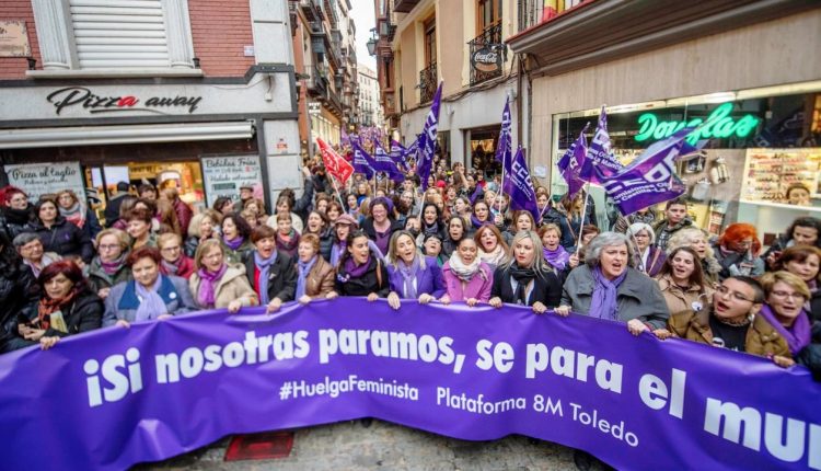 Manifestación Día de la Mujer en Toledo