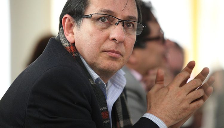 El precandidato a la Alcaldía de Bogotá por Colombia Humana Jorge Rojas.