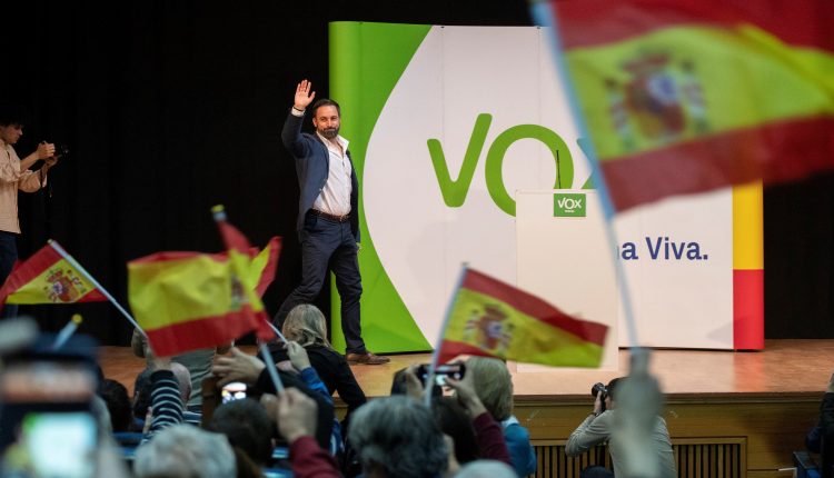 Mitin de Vox en Teruel partido machista