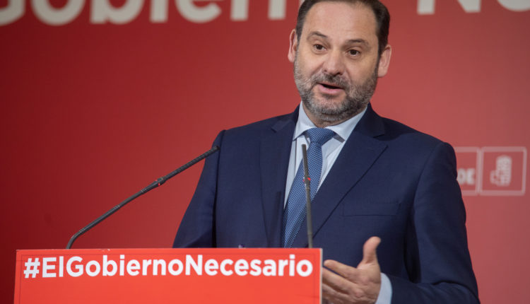 El secretario de Organización del PSOE y ministro de Fomento, José Luis Ábalos.