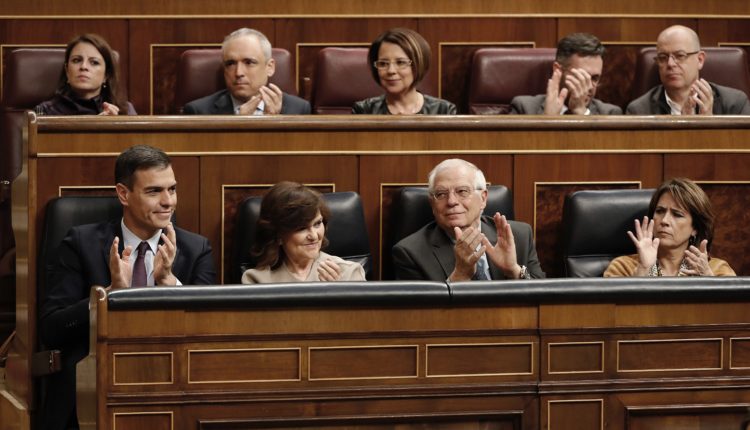 Pedro Sánchez en el Congreso de los Diputados