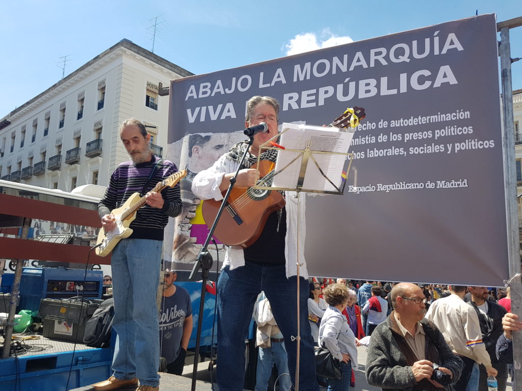 Manifestación por la III Republica