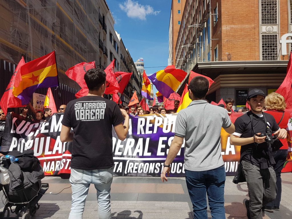 Manifestación III República