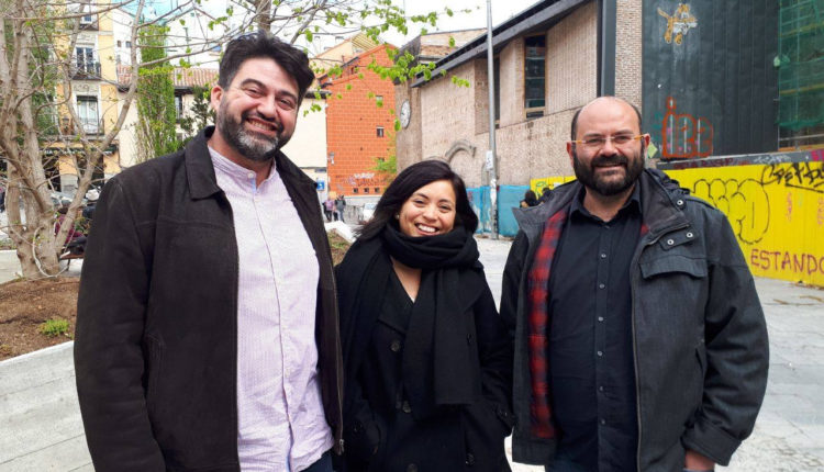 Carlos Sanchez Mato, Rommy Arce y Pablo Carmon