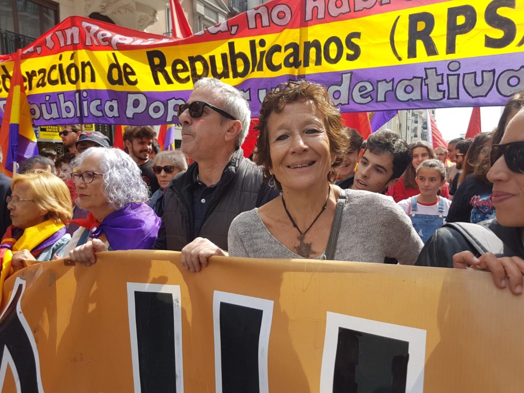 Manifestación III Republica