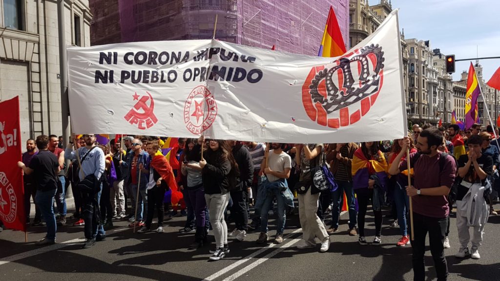 Manifestación III República